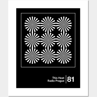 Radio Prague - Minimalist Graphic Artwork Design Posters and Art